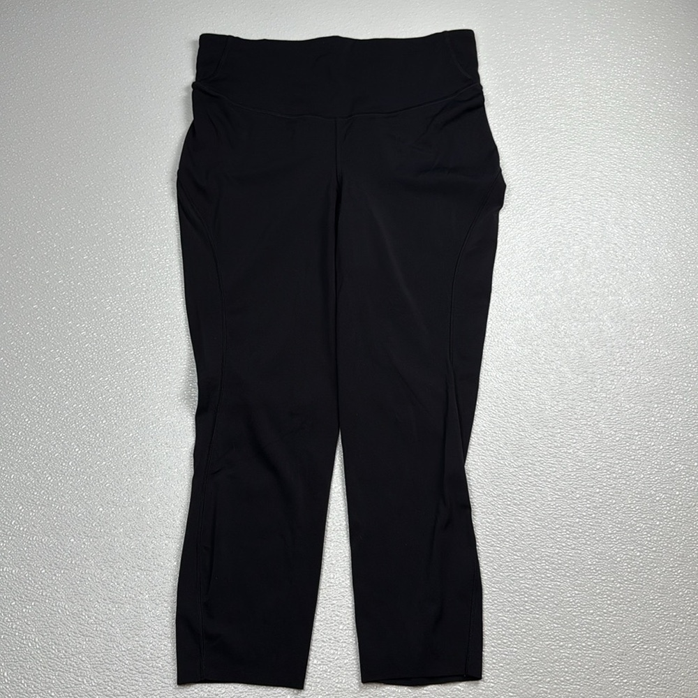 Lululemon Base Pace High-Rise Crop 23" Black‎ (First Release) W6BO1S Size 10